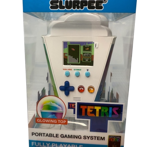 Slurpee + TETRIS Handheld Game Device Collectible - Picture 5 of 9